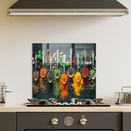 Wallity Pintura decorativa de vidrio templado Multicolor 60 x 60 cm